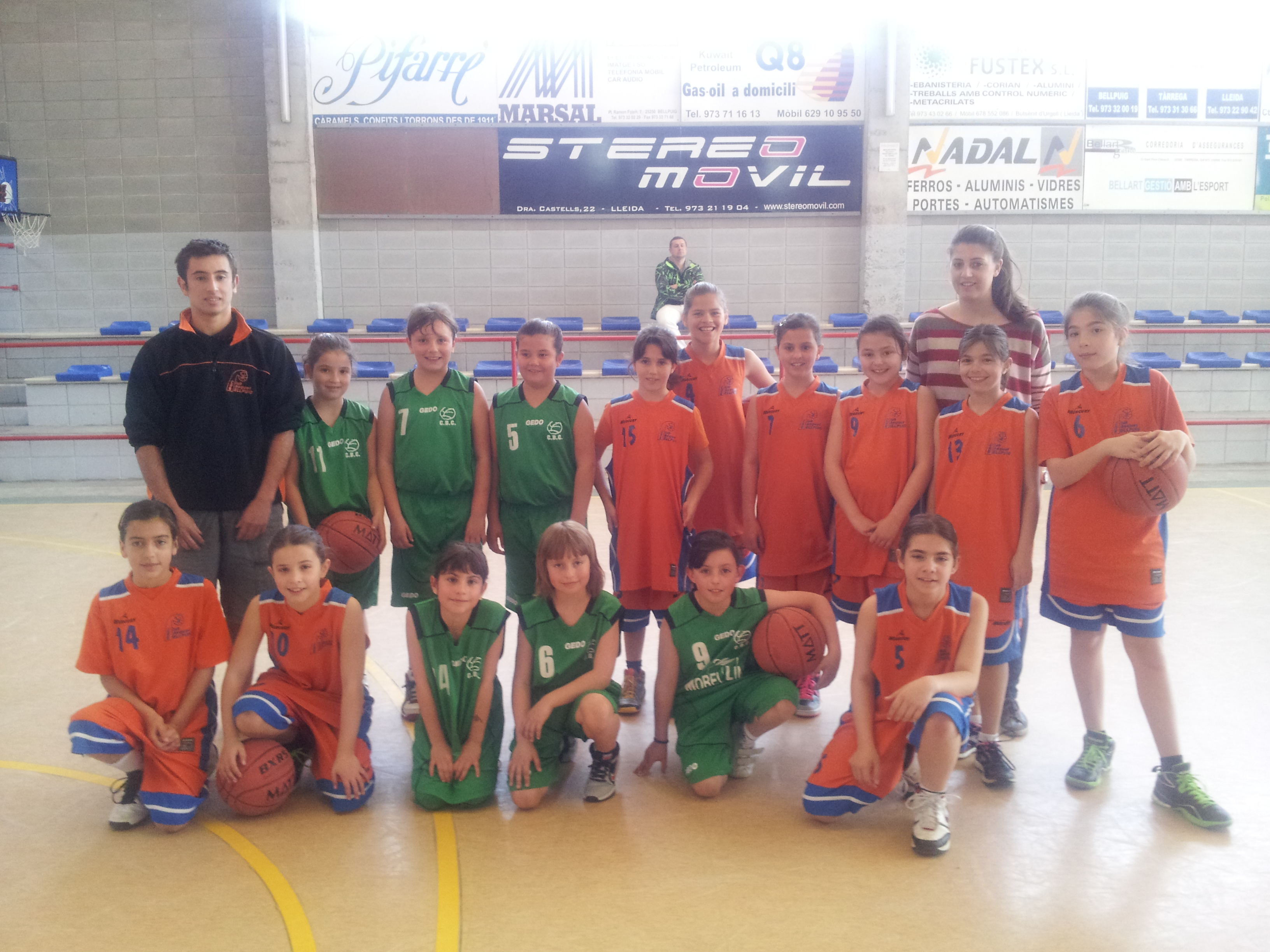 Cap de setmana de Preminis del Club Bàsquet Bellpuig