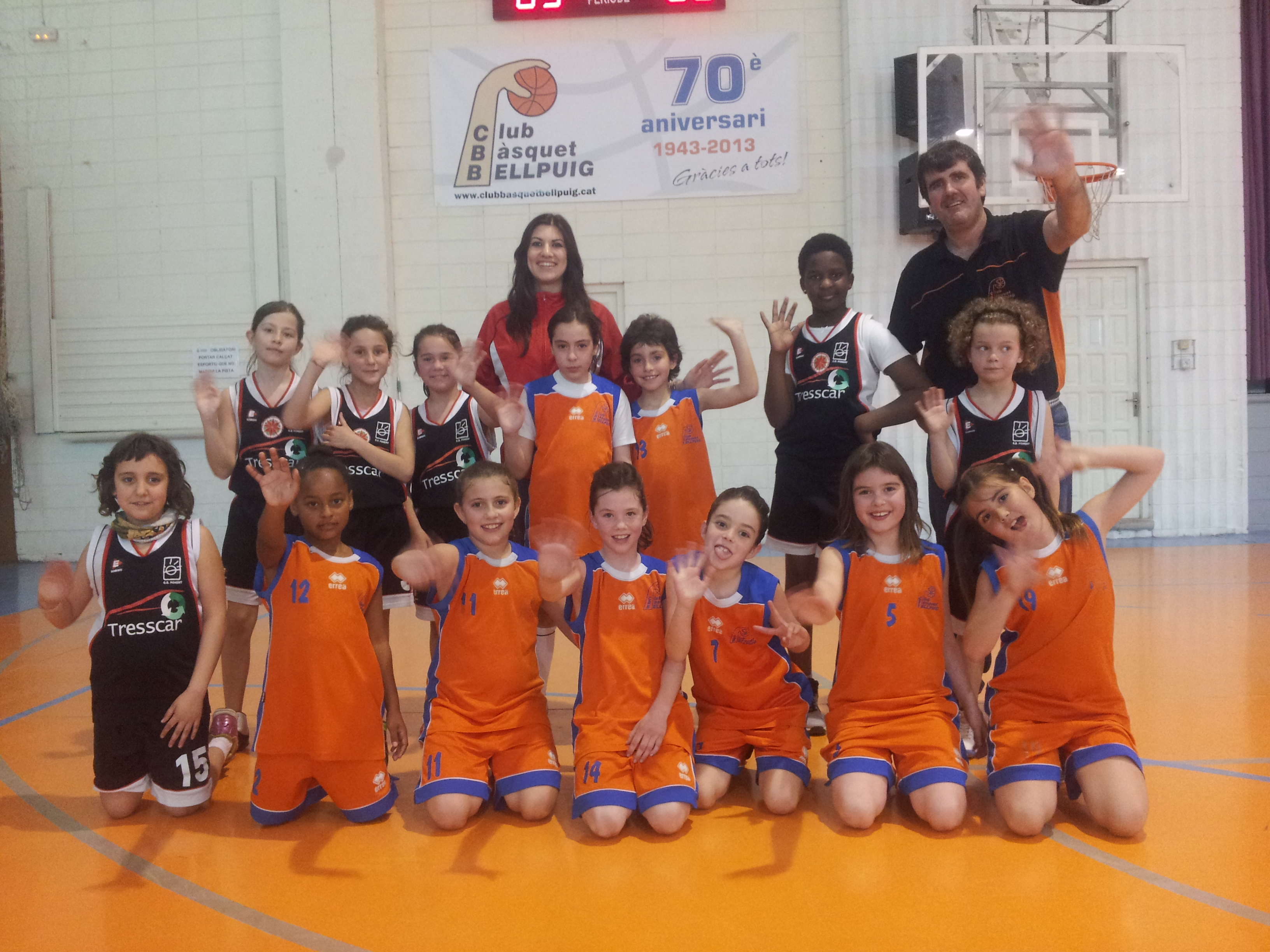 Cap de setmana de Preminis del Club Bàsquet Bellpuig