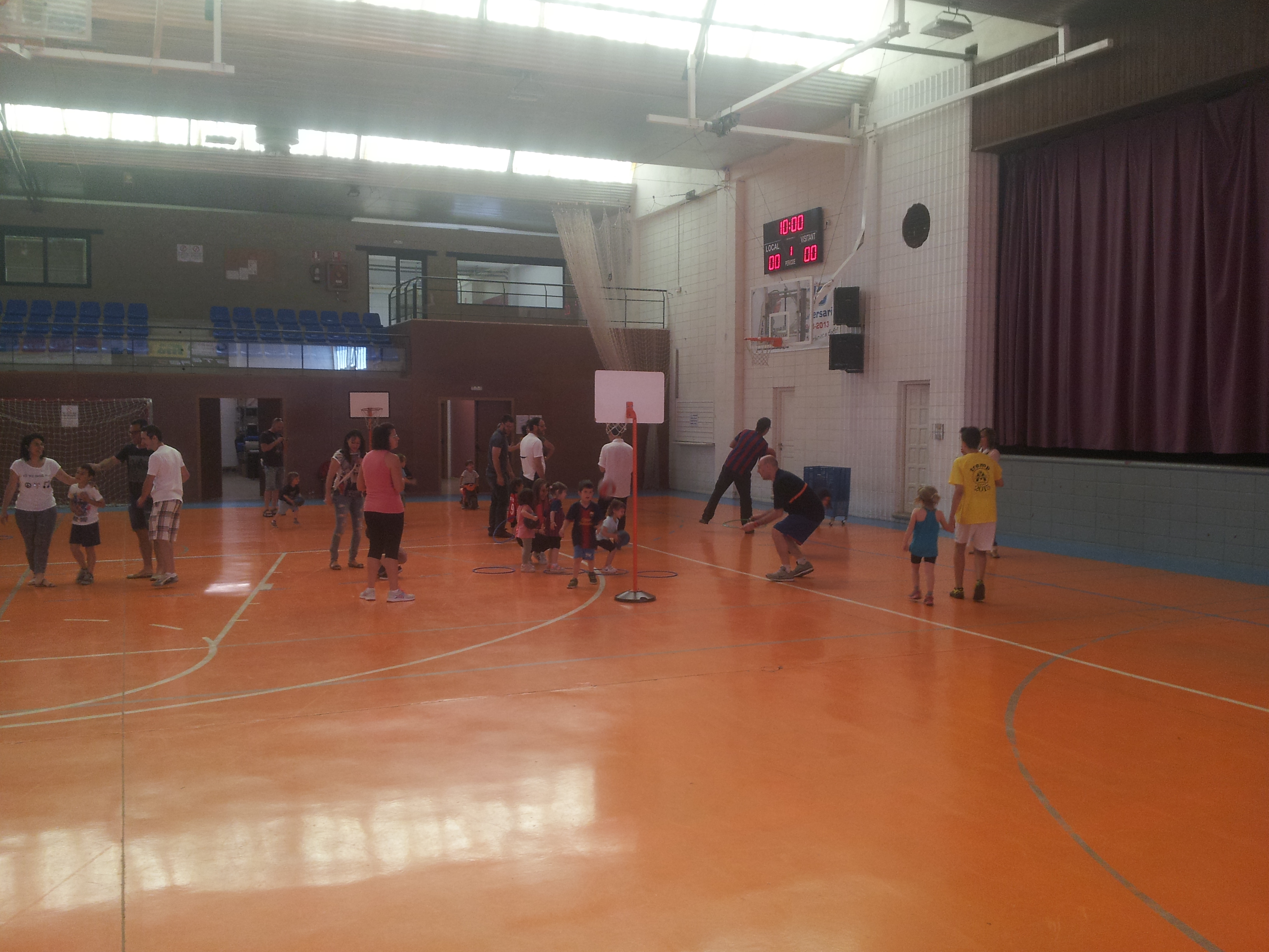 Club Bàsquet Bellpuig. Temp.2014-2015. Jornada portes obertes escola