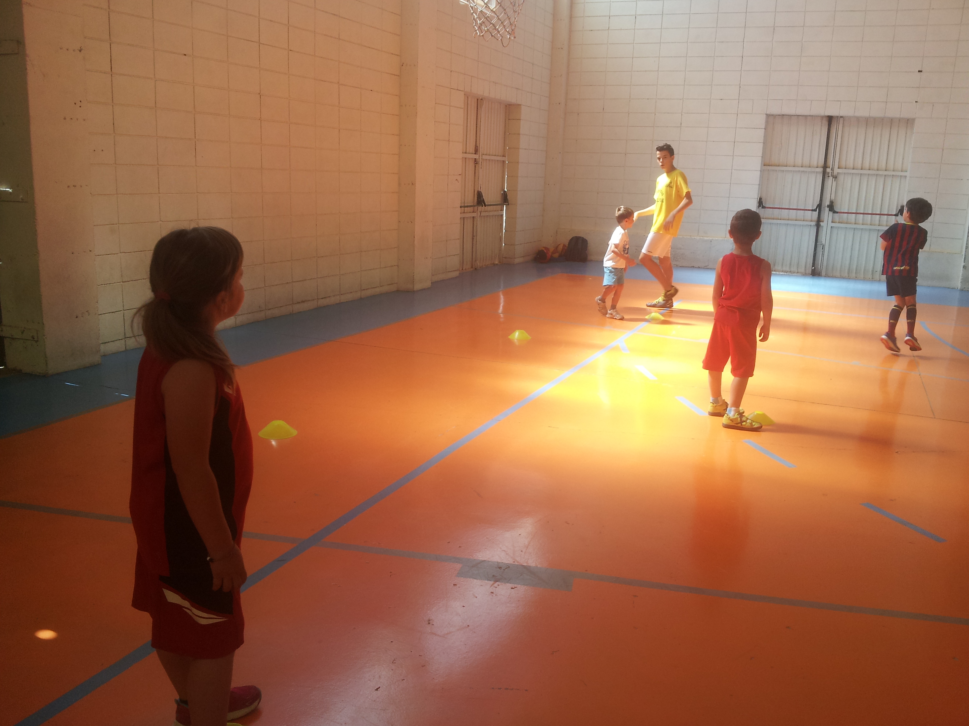 Club Bàsquet Bellpuig. Temp.2014-2015. Jornada portes obertes escola