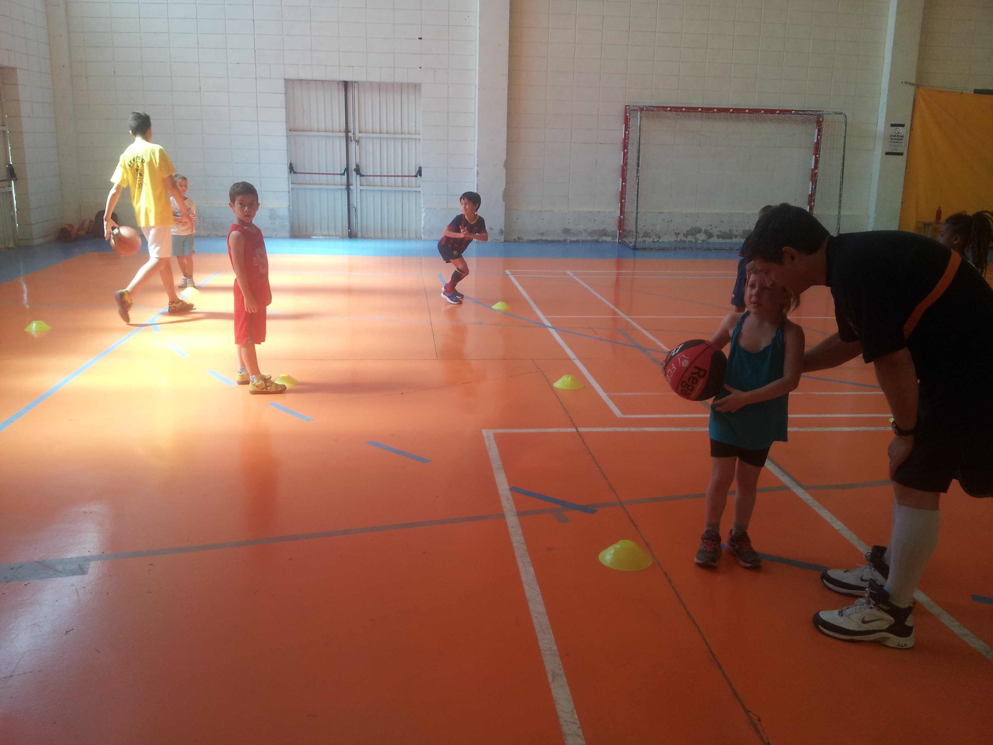 Club Bàsquet Bellpuig. Temp.2014-2015. Jornada portes obertes escola