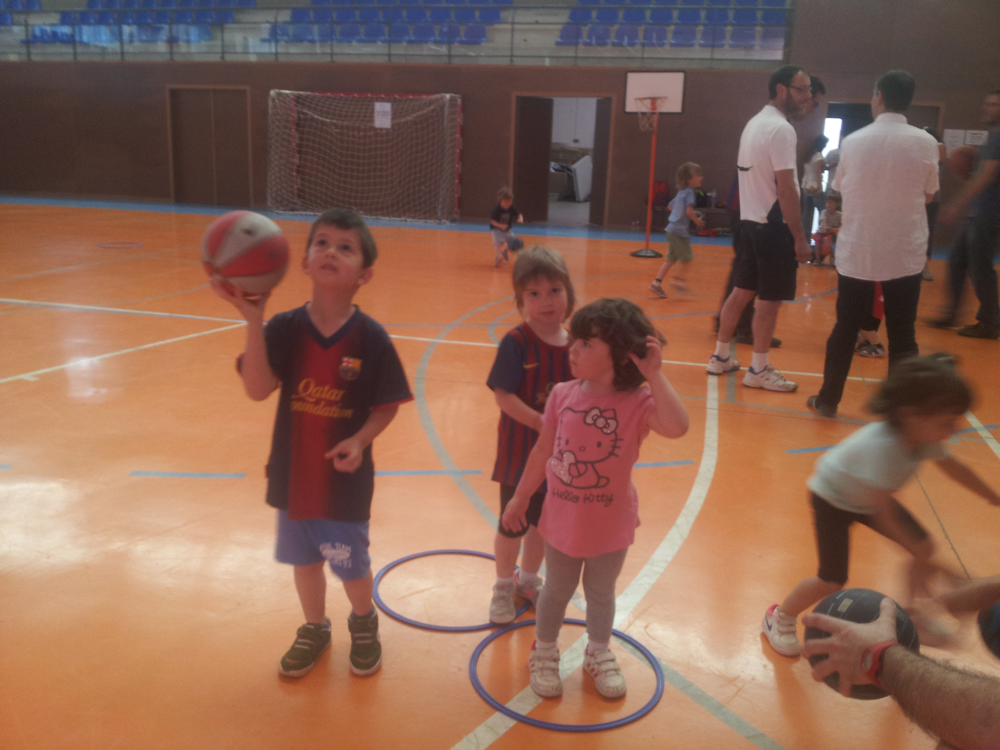 Club Bàsquet Bellpuig. Temp.2014-2015. Jornada portes obertes escola