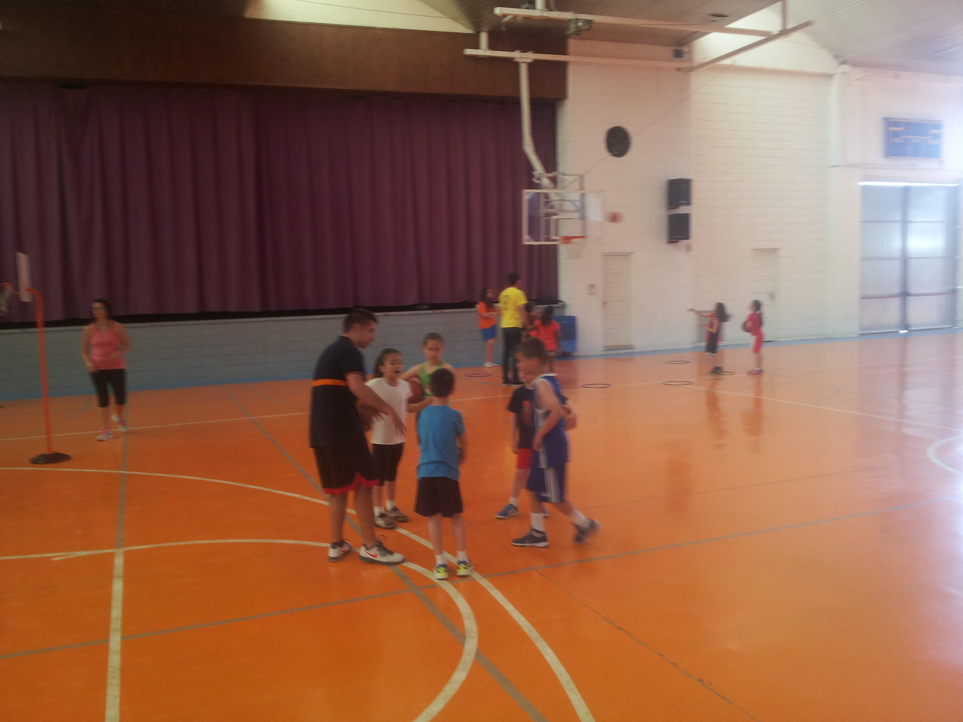 Club Bàsquet Bellpuig. Temp.2014-2015. Jornada portes obertes escola