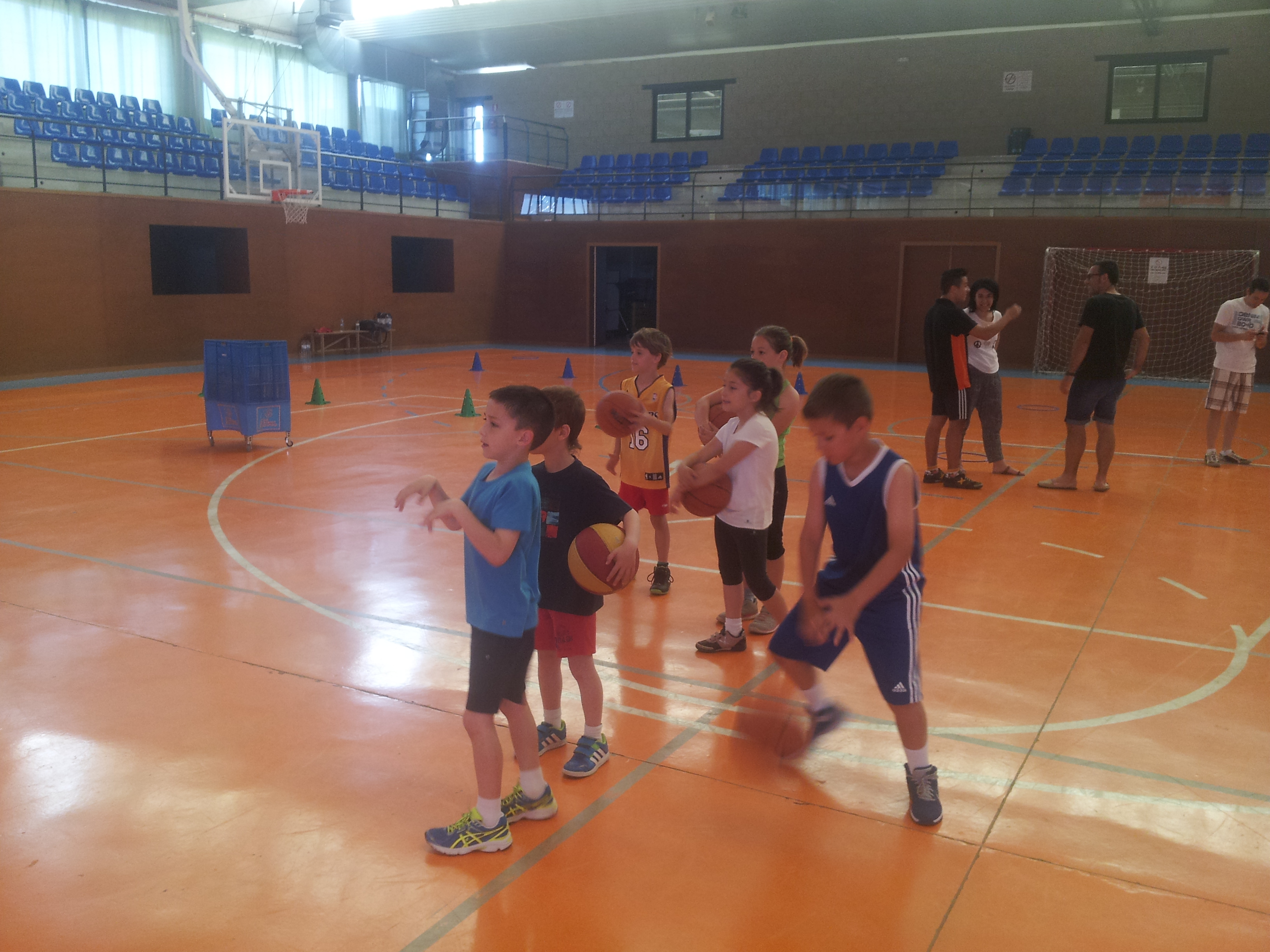 Club Bàsquet Bellpuig. Temp.2014-2015. Jornada portes obertes escola