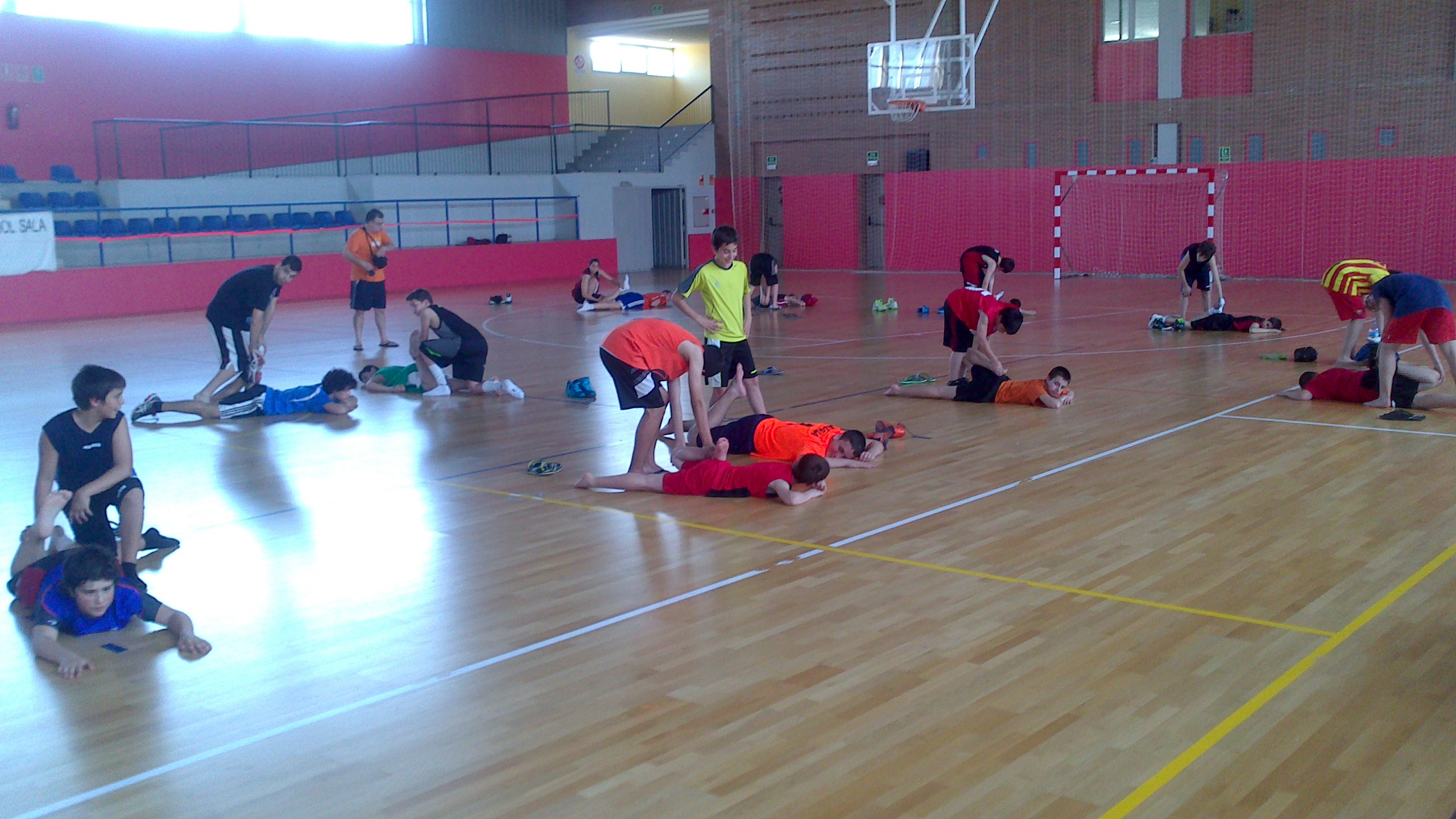 dimecres. Campus 2014 Club Bàsquet Bellpuig a Tremp