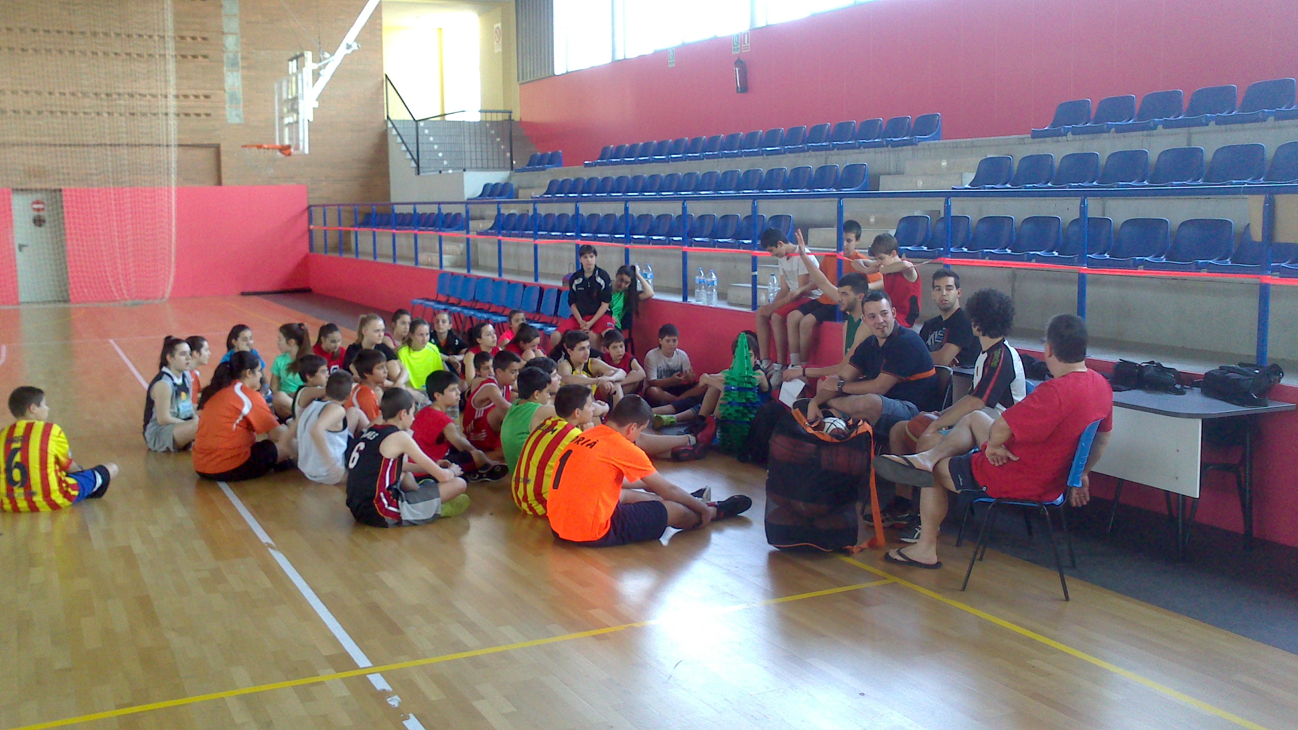 dimecres. Campus 2014 Club Bàsquet Bellpuig a Tremp