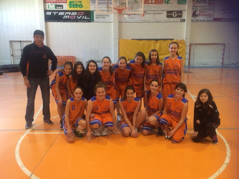 Infantil Femení a Interterritorial Temp.2013-2014 Club Bàsquet Bellpuig