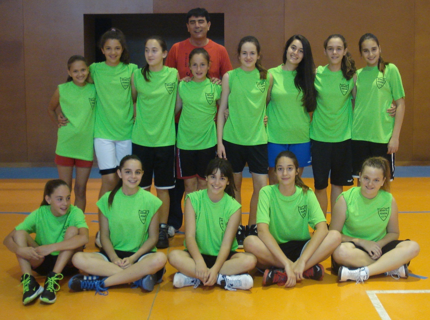 Final de temporada Infantil Femení Club Bàsquet Bellpuig 2013-2014