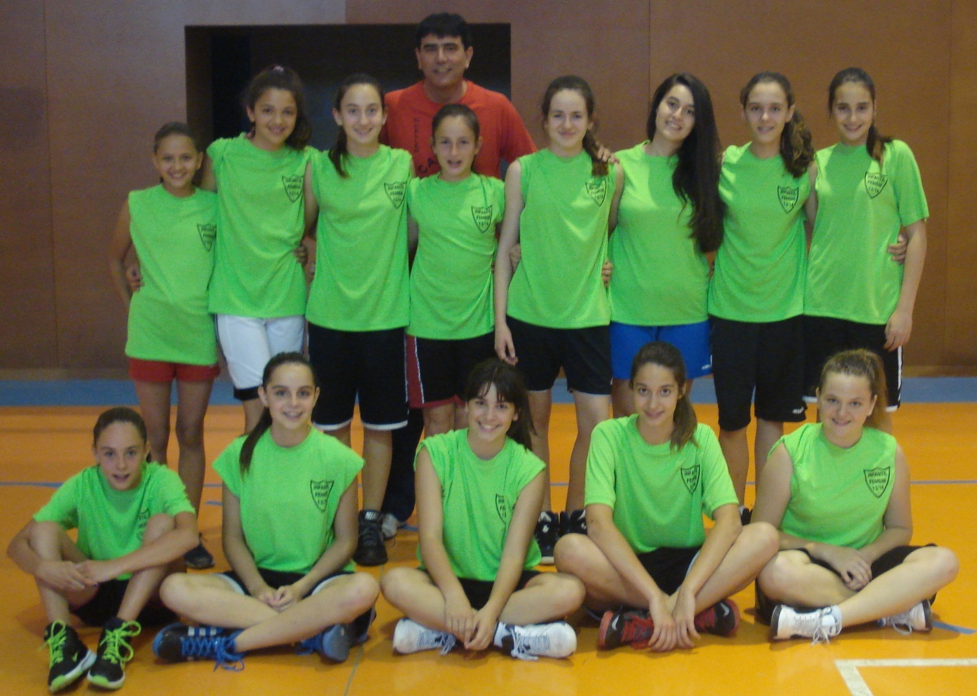 Final de temporada Infantil Femení Club Bàsquet Bellpuig 2013-2014