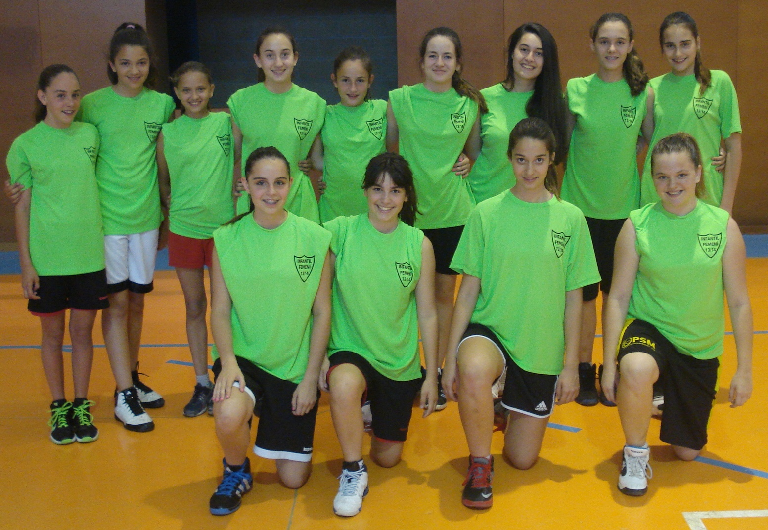 Final de temporada Infantil Femení Club Bàsquet Bellpuig 2013-2014