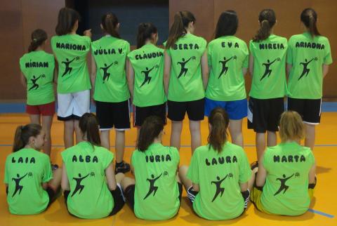 L'altra cara de l'infantil femení del Club Bàsquet Bellpuig 2013-2014