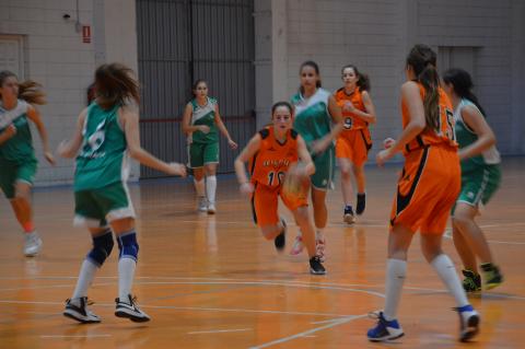 Club Bàsquet Bellpuig 16-17_10_29 Cadet femení taronja