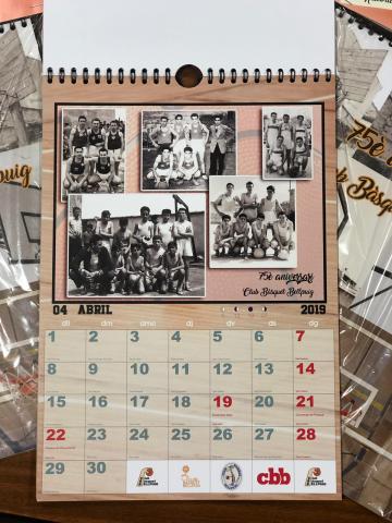 Club Bàsquet Bellpuig_18-19 Calendari històric