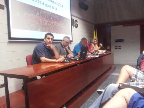 El Club Bàsquet Bellpuig engega la temporada 2014-2015 amb la seva assemblea general de socis