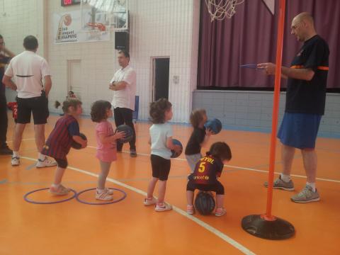 Club Bàsquet Bellpuig. Jornada de portes obertes escola